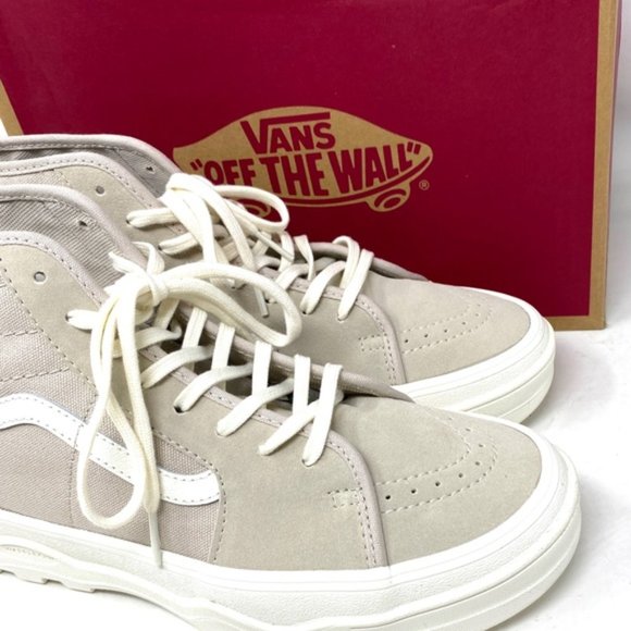 VANS Sk8-Hi Sentry WC Shoe French Oak Suede Canvas Sneakers SB Women VN0A4BVWBLL - Picture 6 of 11